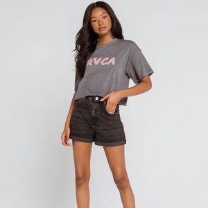 RVCA Hot Fire crop tee 🔥
